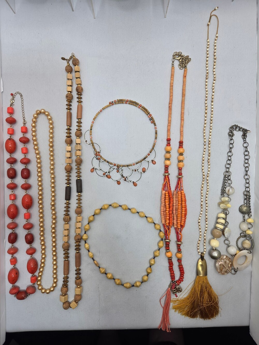 HUGE ​48pc Vintage & Modern Jewelry Lot CHICO'S LIMITED BPD Necklaces Earrings - Picture 14 of 16